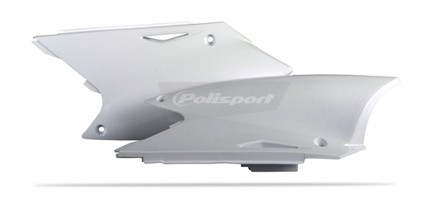 Portanumeri laterali KAWASAKI SUZUKI bianco