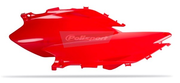 Portanumeri laterali con protezione calore HONDA rosso cr04