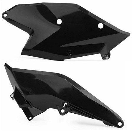 Portanumeri laterali KTM nero
