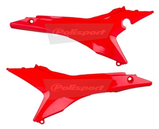 Coperchi laterali cassa filtro HONDA rosso cr04