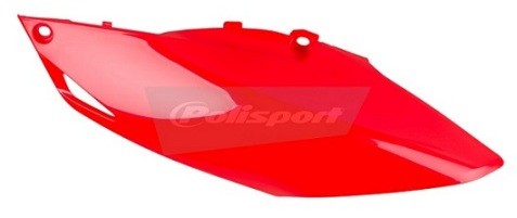 Portanumeri laterali con protezione calore HONDA rosso cr04