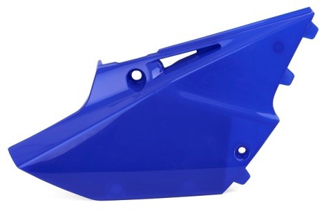 Portanumeri laterali con protezione calore YAMAHA blu yam98