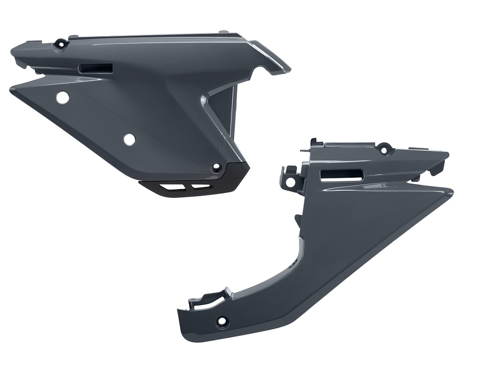 Portanumeri laterali SHERCO nardo grey