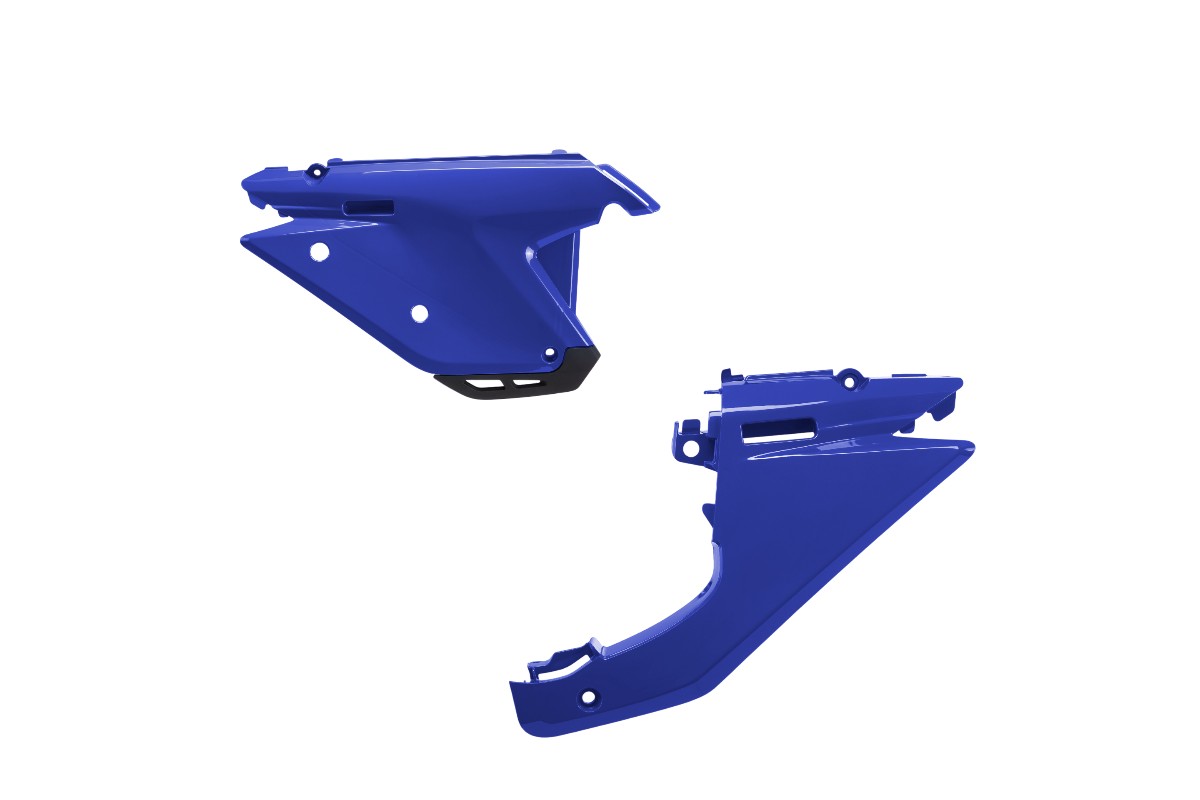 Portanumeri laterali SHERCO blu