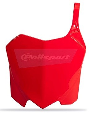 Tabella portanumero HONDA rosso cr04