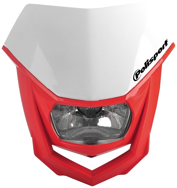 Portafaro HALO bianco/rosso cr04