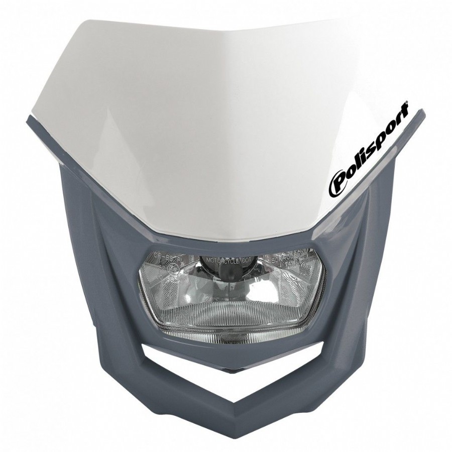 Portafaro HALO bianco/nardo grey