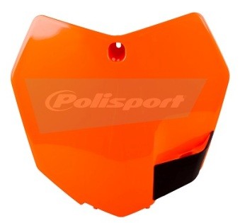 Tabella portanumero KTM arancione