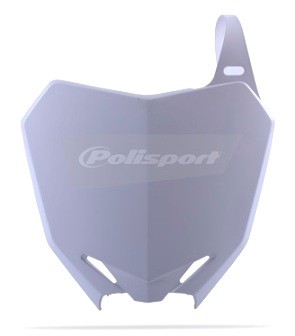 Tabella portanumero SUZUKI bianco
