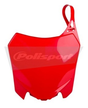 Tabella portanumero HONDA rosso cr04