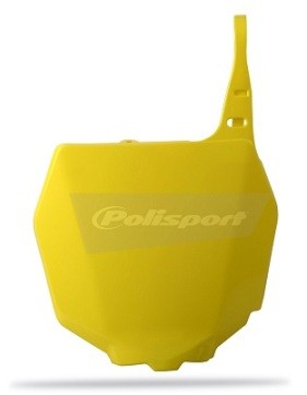 Tabella portanumero SUZUKI giallo rm01