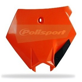 Tabella portanumero KTM arancione