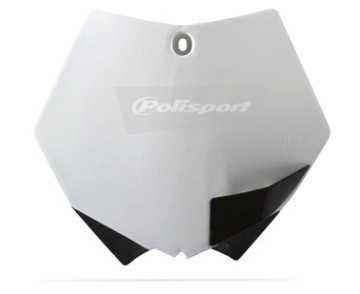 Tabella portanumero KTM bianco