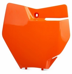 Tabella portanumero KTM arancione16