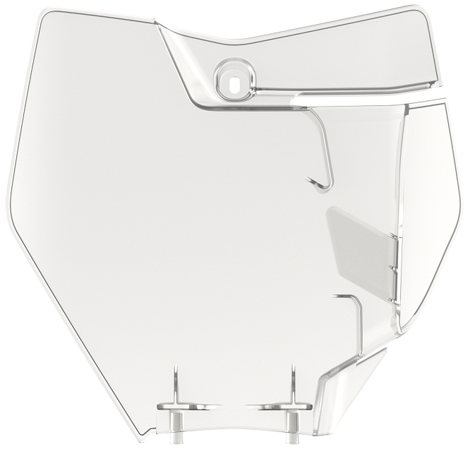 Tabella portanumero KTM clear