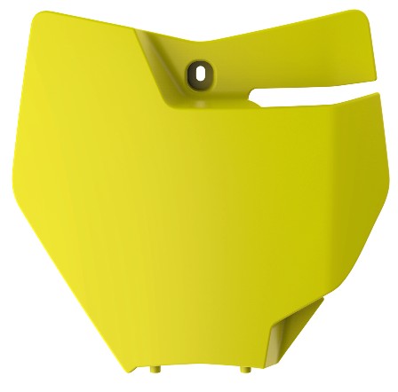 Tabella portanumero KTM giallo fluo
