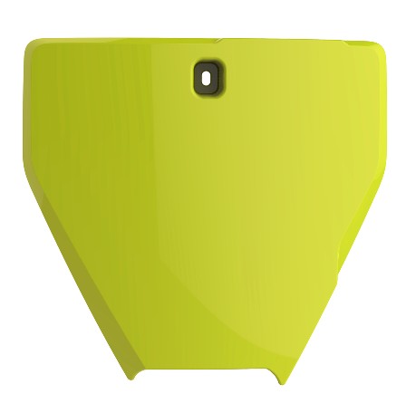 Tabella portanumero HUSQVARNA giallo fluo