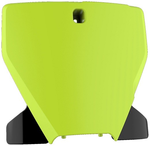 Tabella portanumero HUSQVARNA giallo fluo