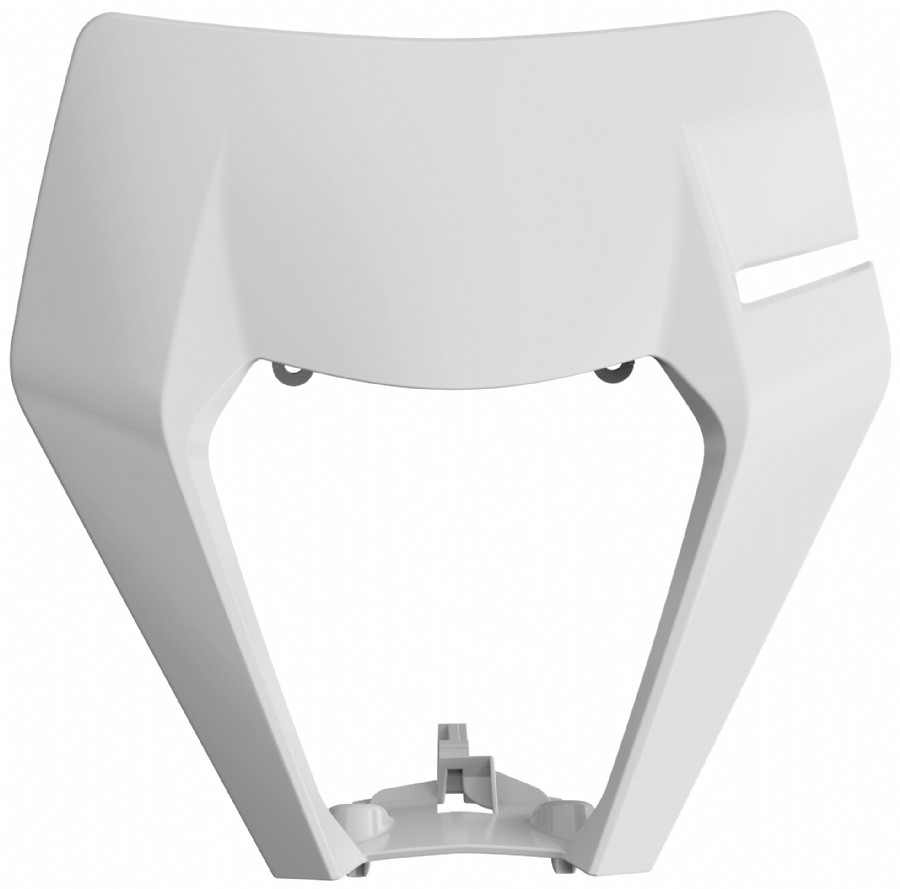 Mascherina portafaro KTM 17-19 bianco