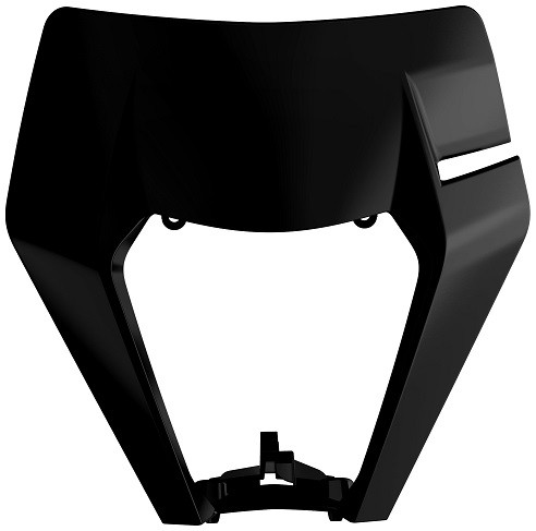 Mascherina portafaro KTM 17-19 nero