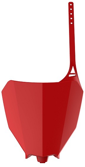 Tabella portanumero HONDA rosso cr04