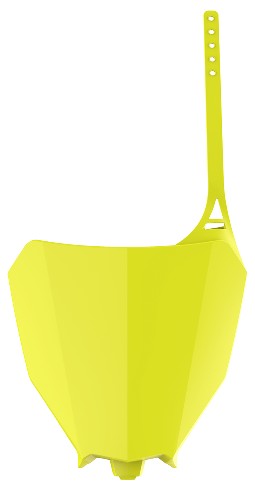 Tabella portanumero HONDA giallo fluo