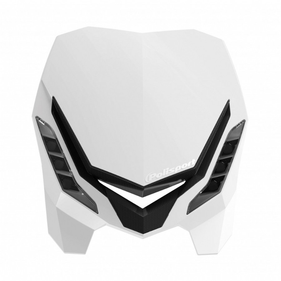 Portafaro E-BLAZE bianco/nero