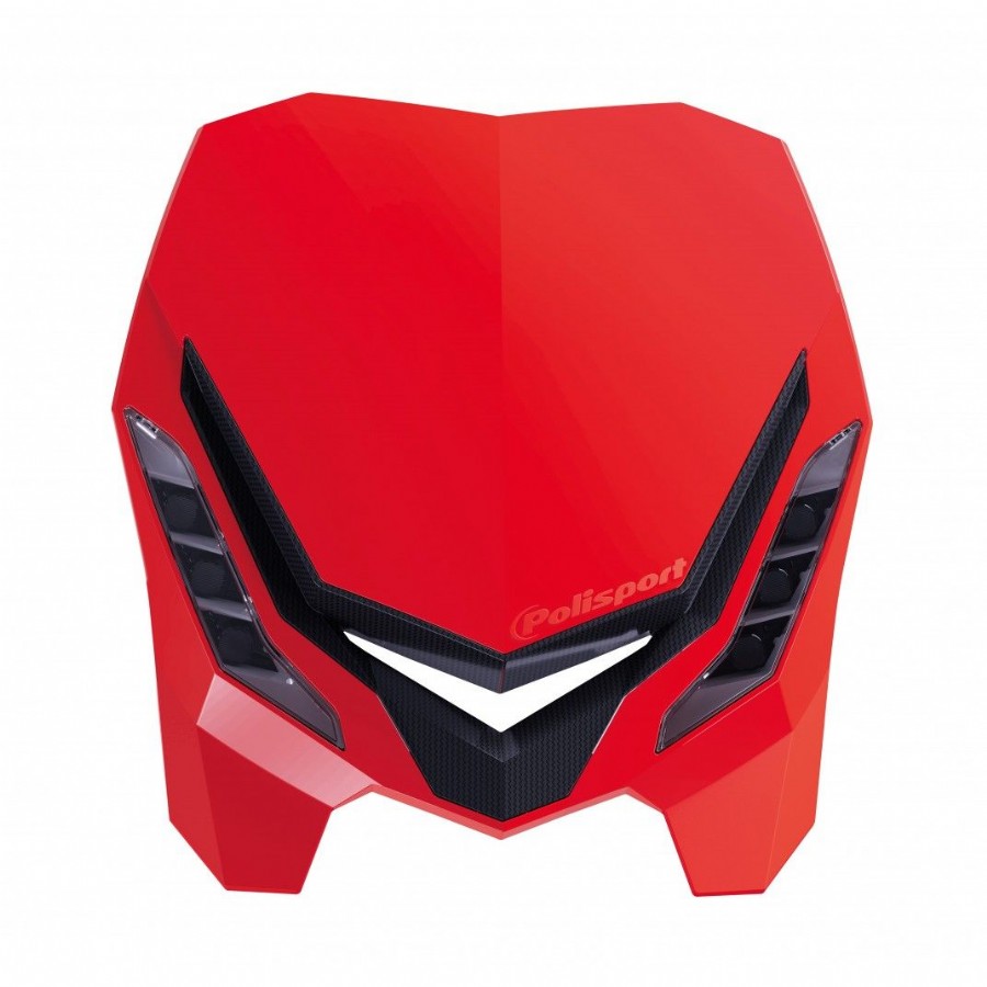 Portafaro E-BLAZE rosso cr04/nero
