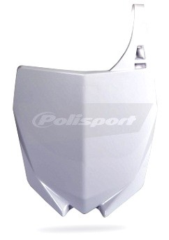 Tabella portanumero YAMAHA bianco