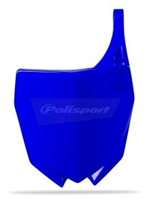 Tabella portanumero YAMAHA blu yam98