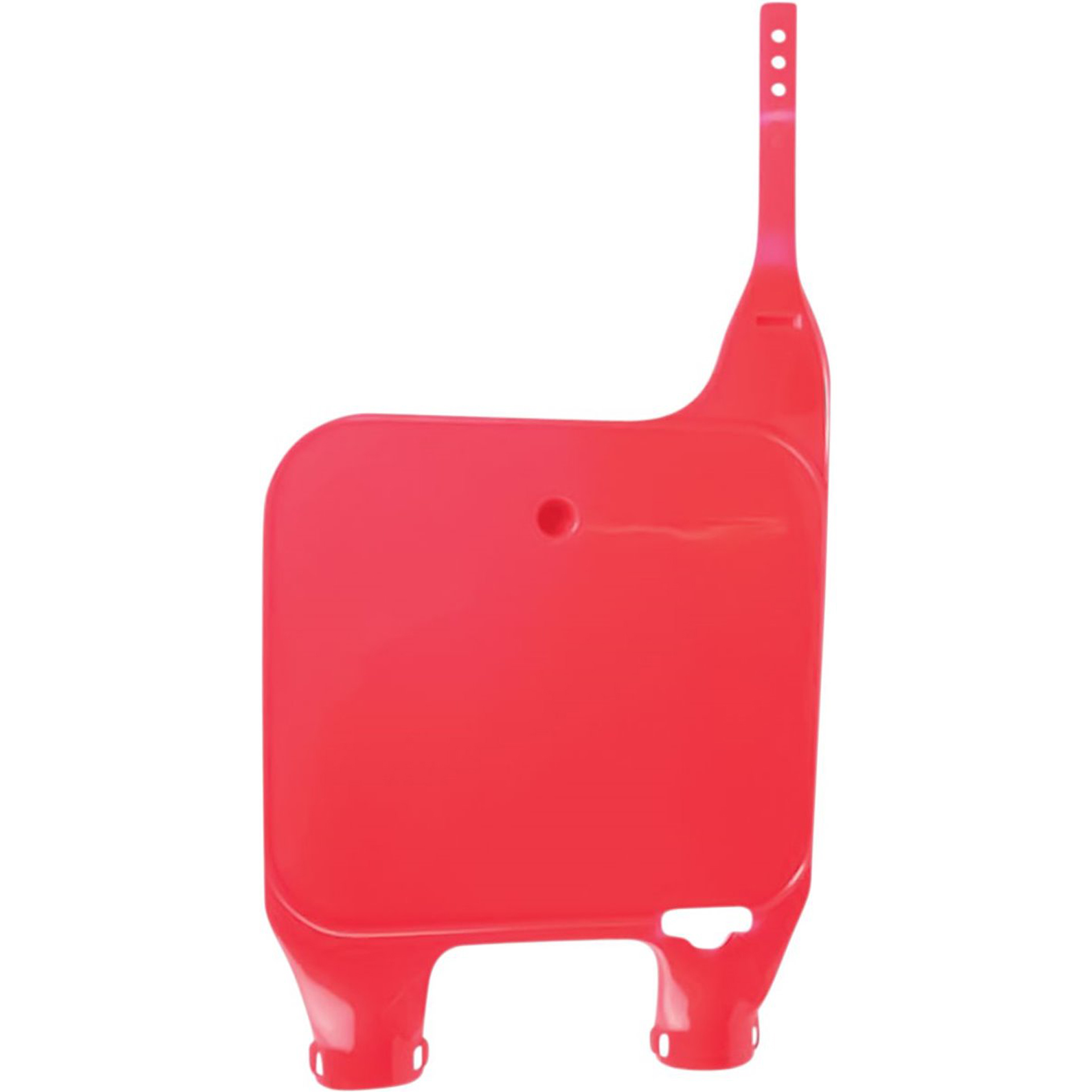 Tabella portanumero HONDA rosso fluo