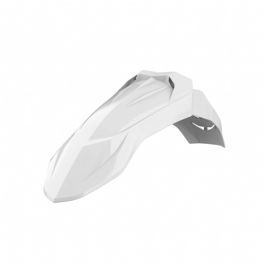 Parafango anteriore universale POLISPORT - SM FENDER bianco - non forato