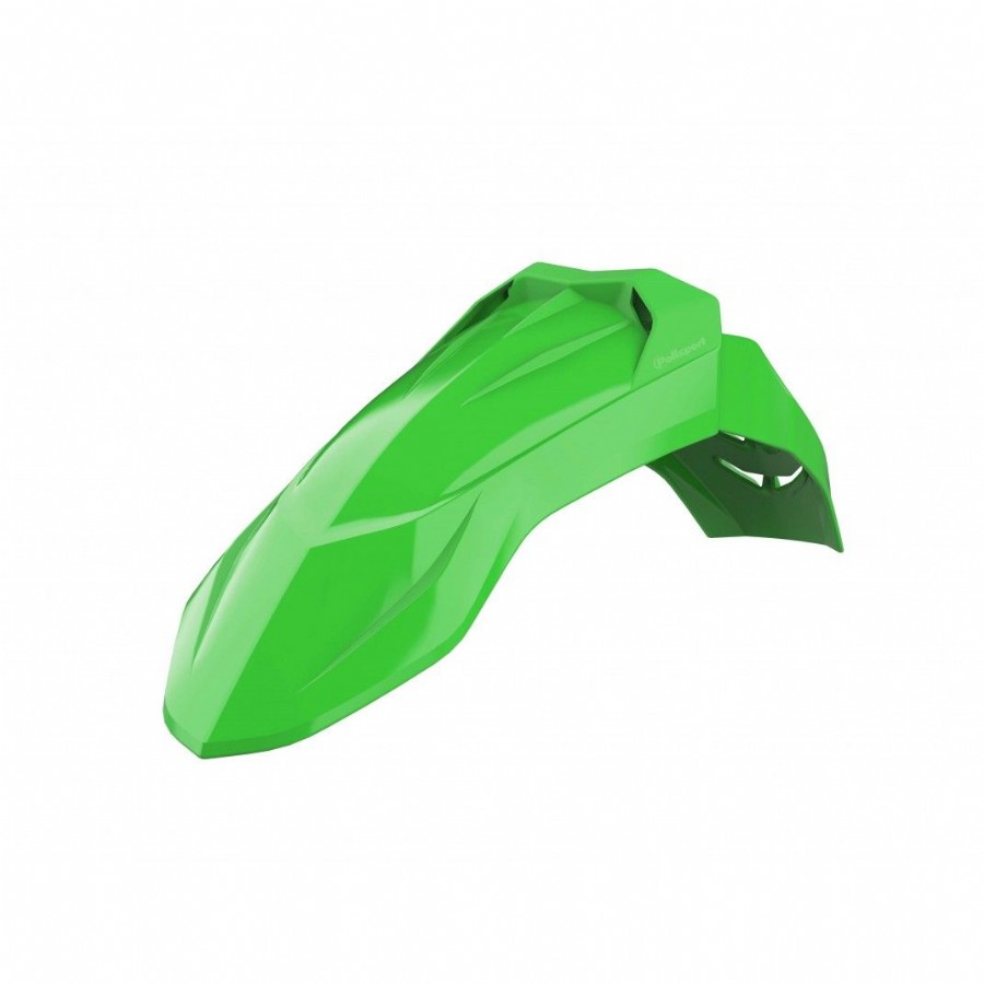 Parafango anteriore universale POLISPORT - SM FENDER verde05 - non forato