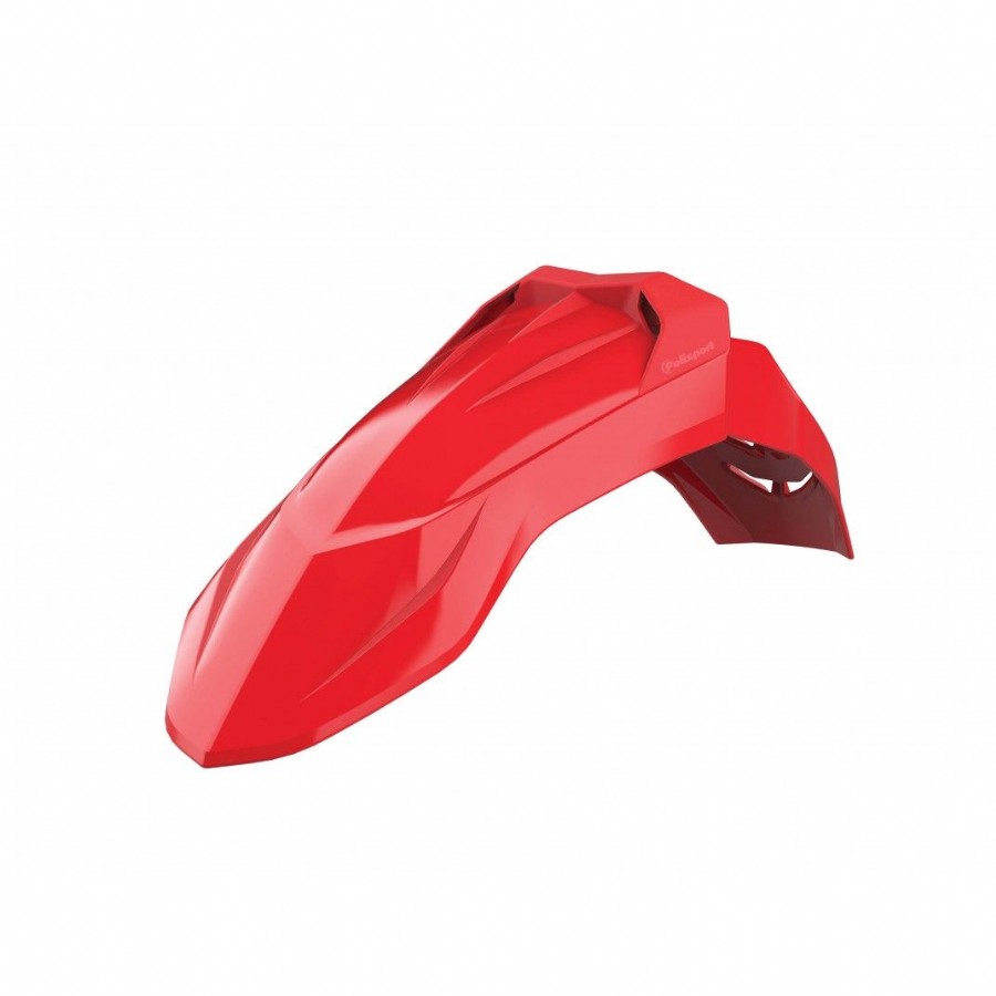 Parafango anteriore universale POLISPORT - SM FENDER rosso cr04 - con kit montaggio