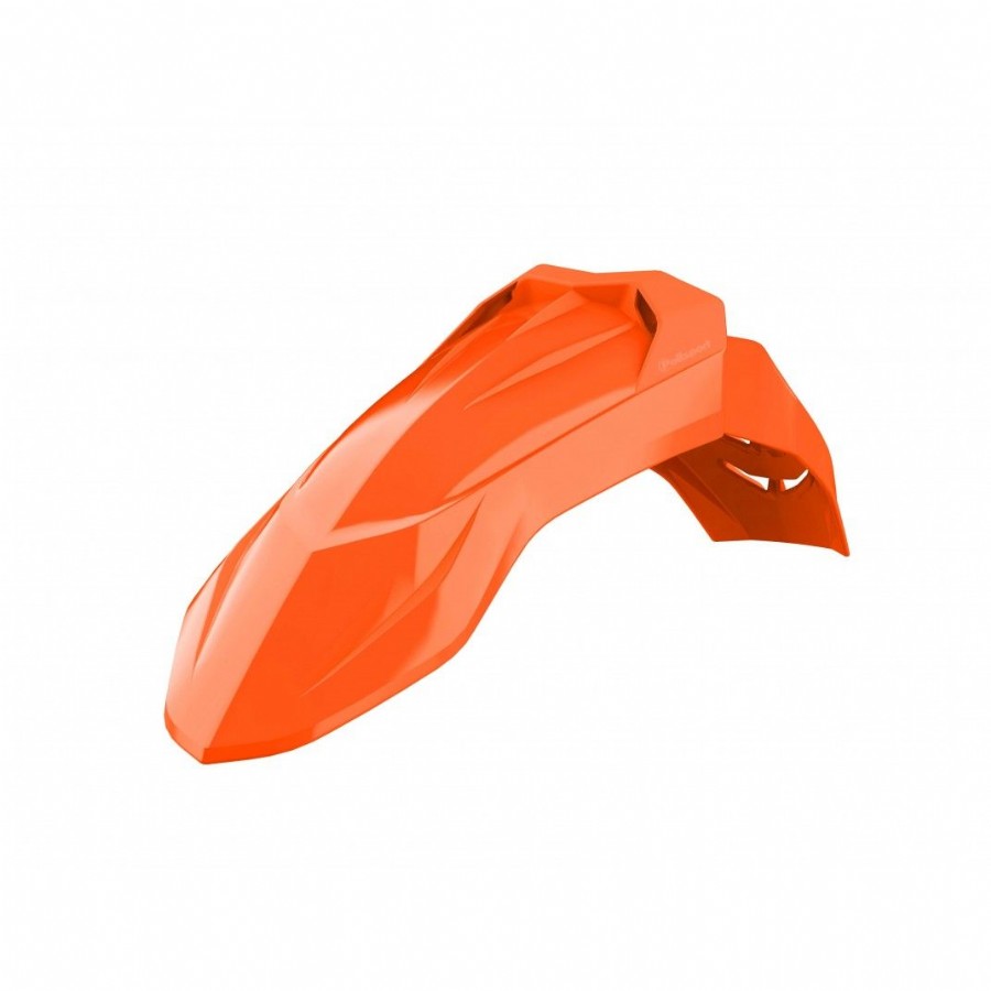 Parafango anteriore universale POLISPORT - SM FENDER arancione - con kit montaggio
