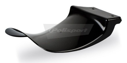 Paraspruzzi ammortizzatore KAWASAKI nero