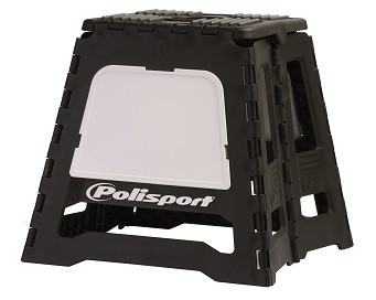 Cavalletto pieghevole POLISPORT Bike Stand - Nero/bianco
