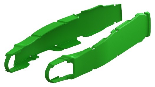 Protezioni forcellone POLISPORT - KAWASAKI - Verde
