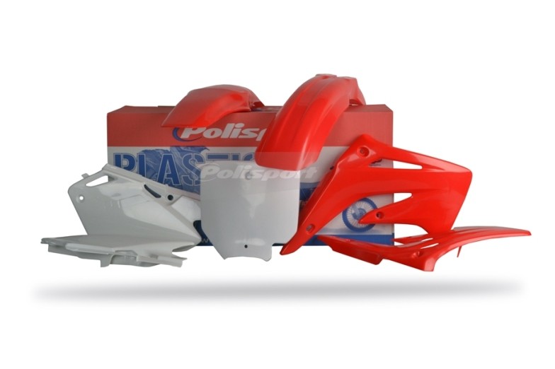 Kit plastiche HONDA Rosso cr04/Bianco