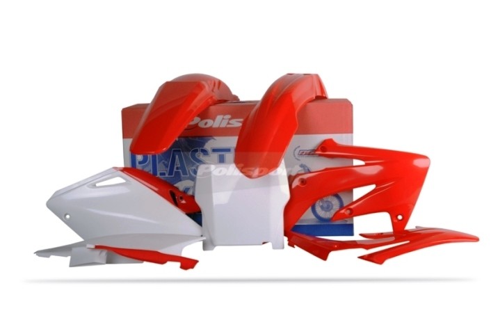 Kit plastiche HONDA Rosso cr04/Bianco