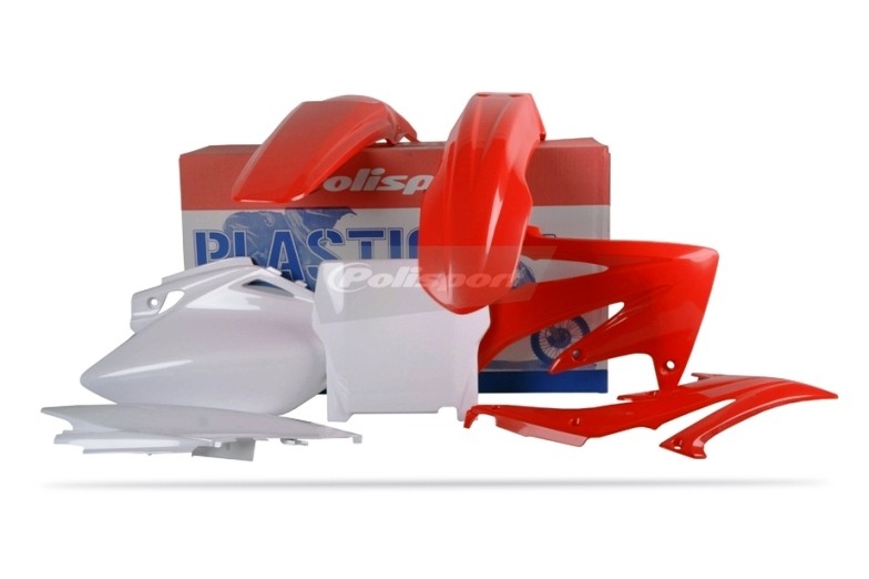 Kit plastiche HONDA Rosso cr04/Bianco