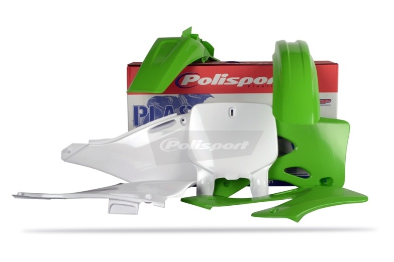 Kit plastiche KAWASAKI Verde/Bianco