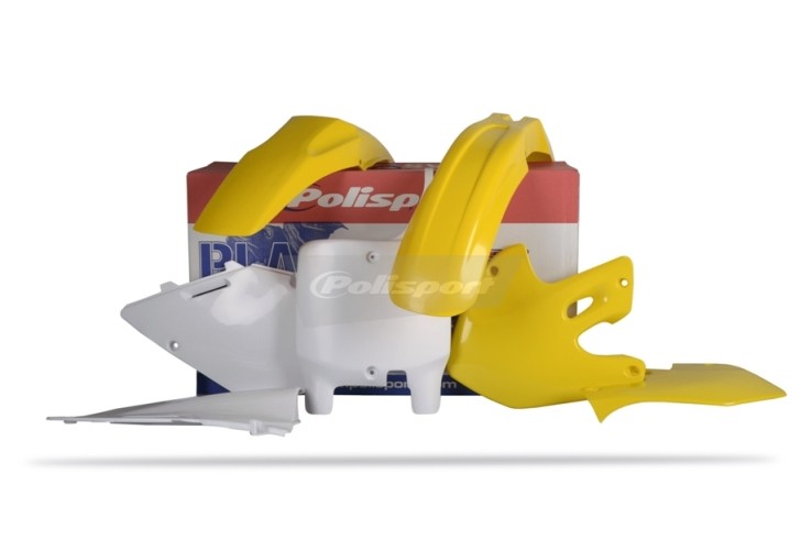 Kit plastiche SUZUKI Giallo/Bianco