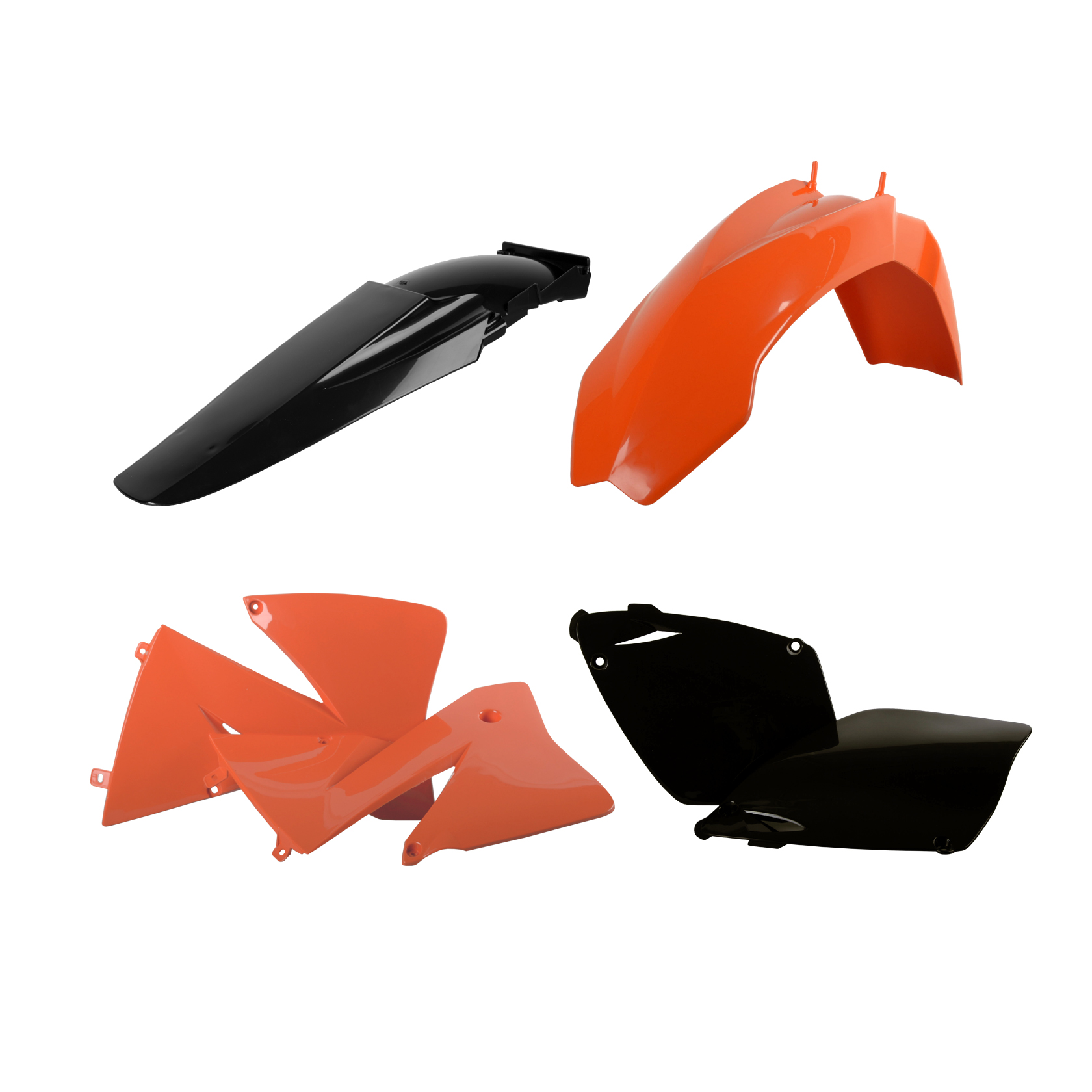Kit plastiche KTM Arancione/Nero