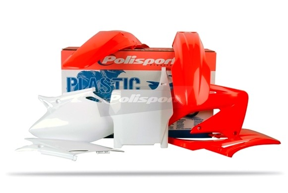 Kit plastiche HONDA Rosso cr04/Bianco