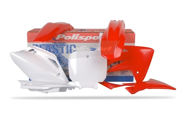 Kit plastiche HONDA Rosso cr04/Bianco