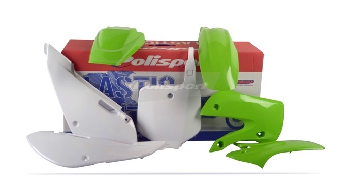 Kit plastiche KAWASAKI Verde05/Bianco