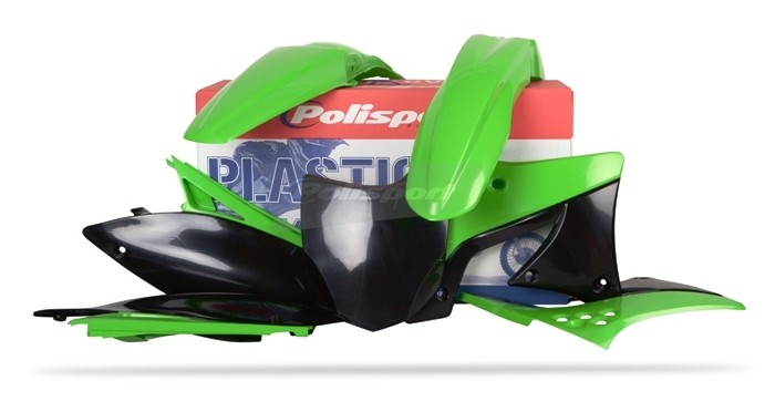 Kit plastiche KAWASAKI Verde05/Nero