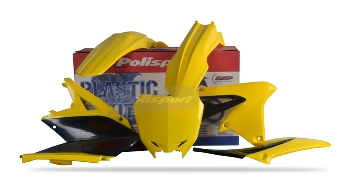 Kit plastiche SUZUKI Giallo rm01/Nero