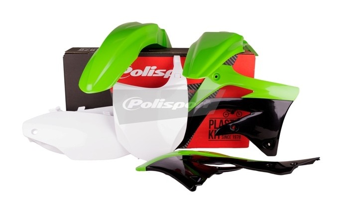 Kit plastiche KAWASAKI Verde05/Bianco